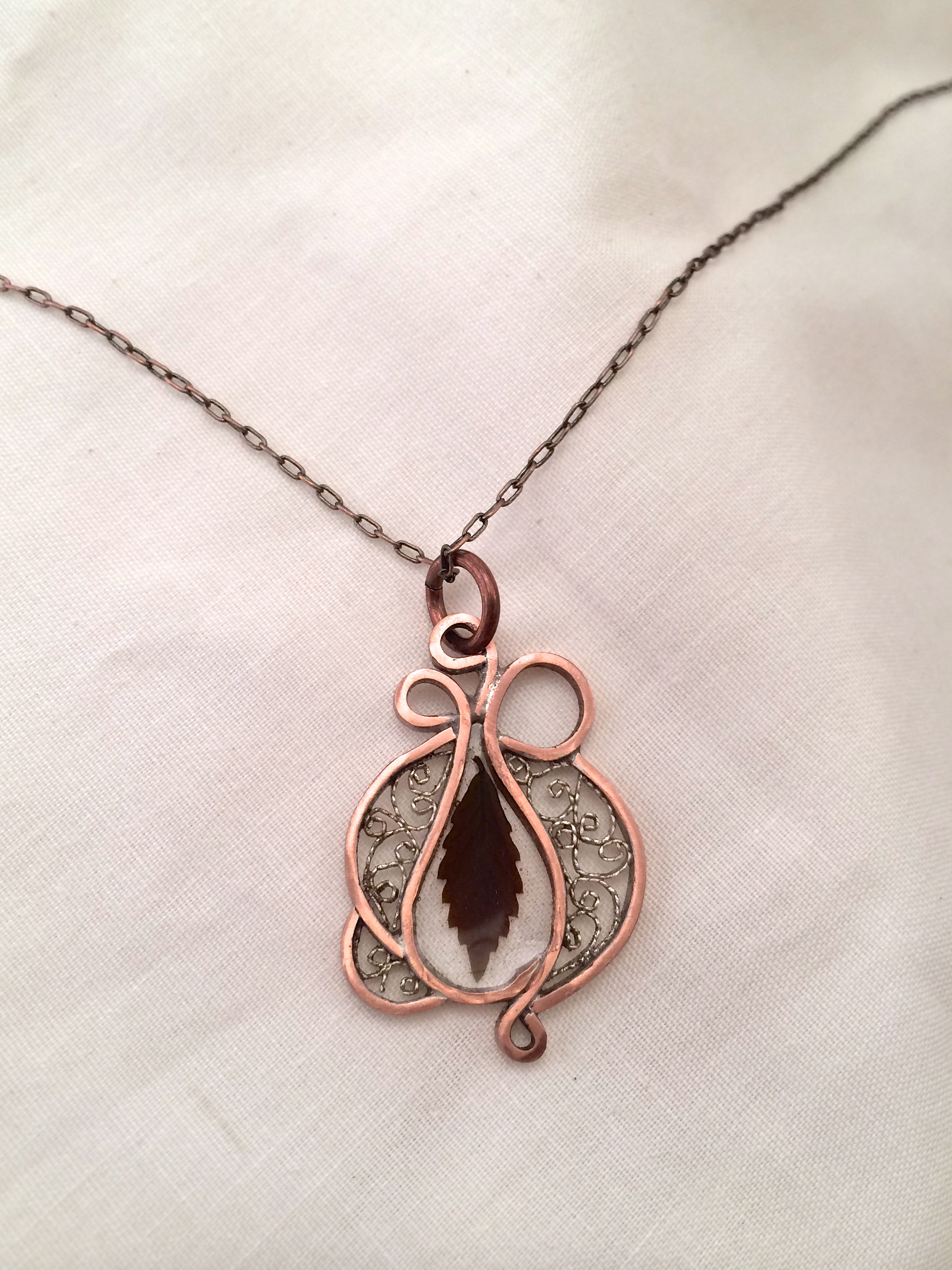New Work: silver and copper filigree | metalledwith